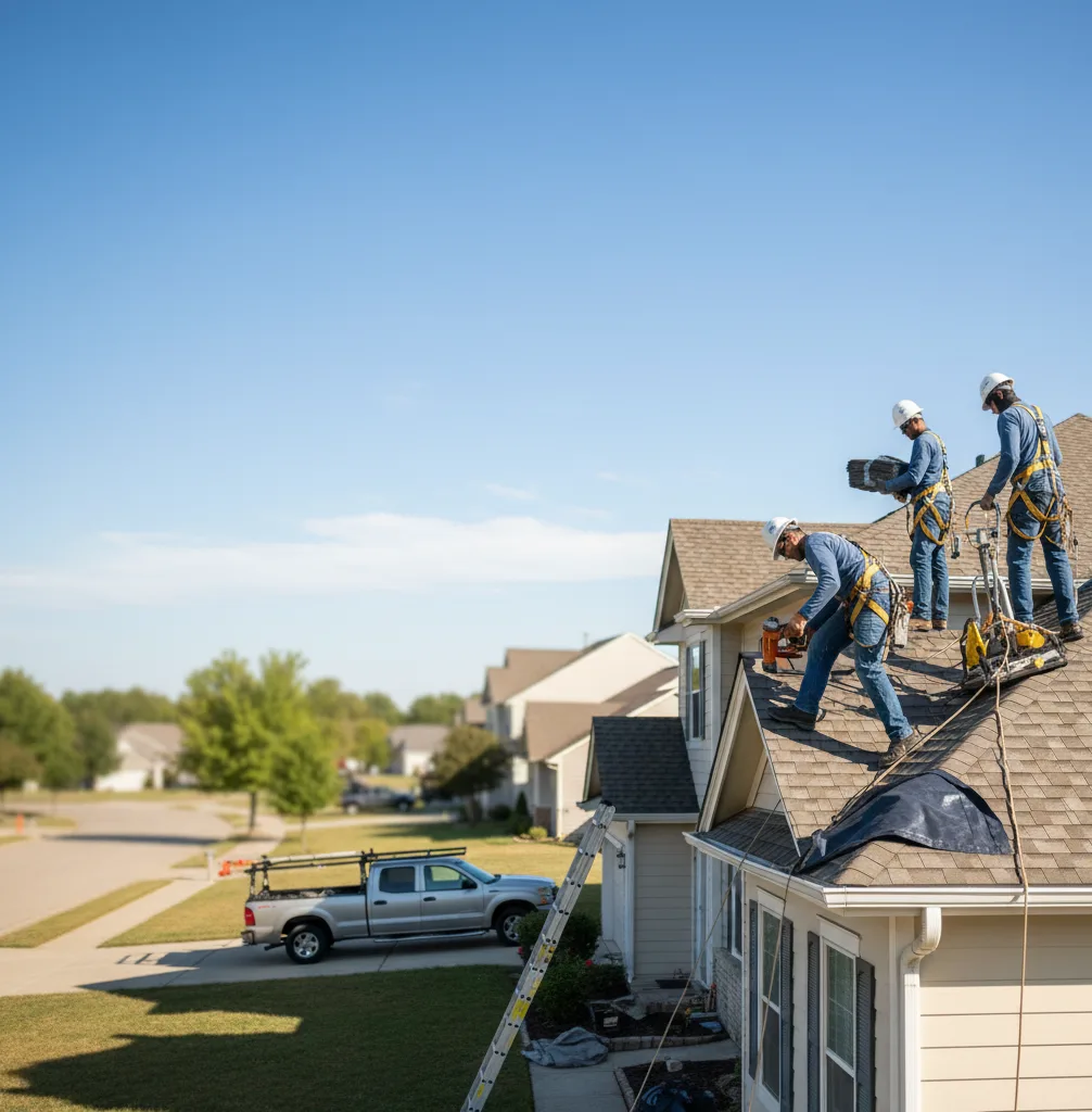 Shingle Replacement in Russell, KS